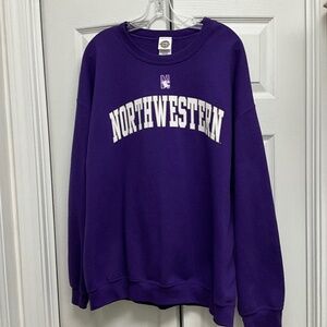 Northwestern purple sweatshirt
